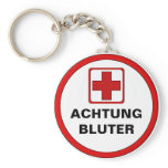 Attention - BLUTER Key Chains