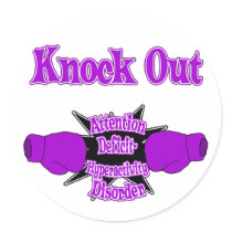 Attention Deficit Hyperactivity Disorder stickers