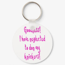 Attention Seeking Underwear Bandit keychains