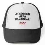 Attention Span Remaining: 2:27 Minutes hats