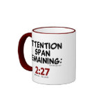 Attention Span Remaining: 2:27 Minutes Mugs
