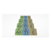 Attic-At-Ti-C-Astatine-Titanium-Carbon Photo Card Template