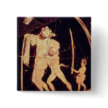 Attic red-figure vase pinback button