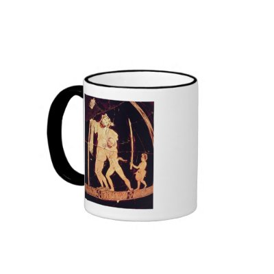Attic red-figure vase coffee mug by bridgemanart