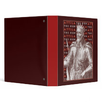 Attila The Hun - European History Lessons Binder by AntiqueImages Attila The Hun - European History Lessons Binder