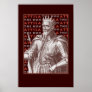 Attila The Hun - Striking Antique Image Poster