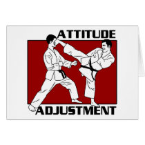 Attitude Adjustment Greeting Cards