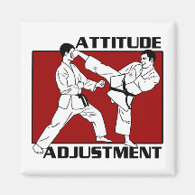 Attitude Adjustment Refrigerator Magnet