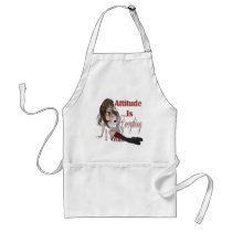 * Attitude Attitude is Everything aprons by hardcorecouture * Attitude Attitude is Everything aprons
