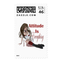 * Attitude Attitude is Everything postage by hardcorecouture * Attitude Attitude is Everything postage