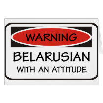 Attitude Belarusian Greeting Cards