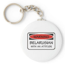 Attitude Belarusian Keychain