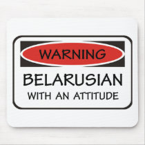 Attitude Belarusian mousepads