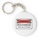 Attitude Bhutanese Keychains