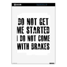 Attitude designs decals for the iPad 2