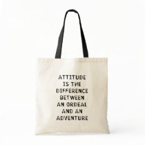 Attitude Difference Tote Bags
