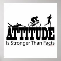 Attitude is Stronger than Facts Posters