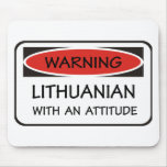 Attitude Lithuanian Mouse Mat