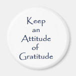 Attitude of Gratitude Fridge Magnet