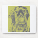 Attitude Puggle Face Mousepad