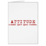 Attitude Red cards