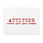 Attitude Red Magnet magnets