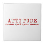 Attitude Red Tile tiles