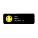 Attitude Smiley Return Address Label
