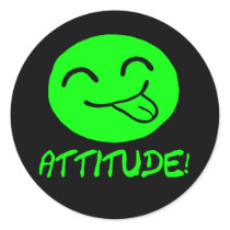 ATTITUDE! Sticker