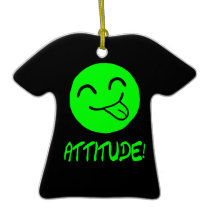 ATTITUDE! T-shirt Ornament