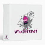 attitude whatever ermo girl vector art binders