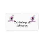 attitude whatever ermo girl vector art labels