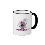 attitude whatever ermo girl vector art mugs