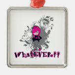 attitude whatever ermo girl vector art ornaments