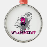 attitude whatever ermo girl vector art ornaments