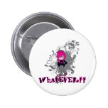 attitude whatever ermo girl vector art buttons