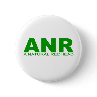 Attitudes - "A Natural Redhead" Button by outoftheboxx