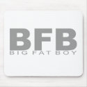 Attitudes - "Big Fat Boy" mousepads by outoftheboxx Attitudes - "Big Fat Boy" mousepads