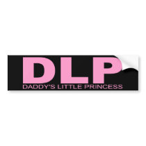 Attitudes - "Daddy's Little Princess" bumper stickers by outoftheboxx Attitudes - "Daddy's Little Princess" bumper stickers