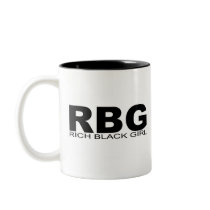 Attitudes - "Rich Black Girl" mugs