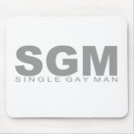 Attitudes - "Single Gay Man" Mouse Pads