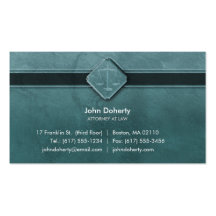 ATTORNEY AT LAW - Business Card
