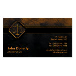 ATTORNEY AT LAW - Business Card business cards