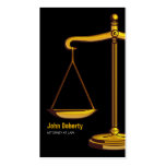 ATTORNEY AT LAW - Business Card business cards