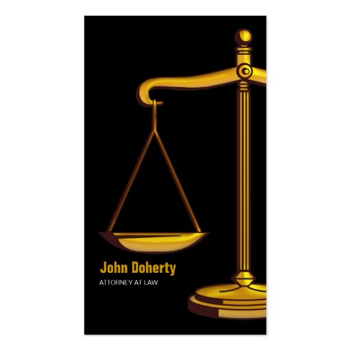 ATTORNEY AT LAW - Business Card