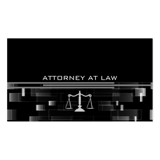 attorney_at_law business cards (front side)