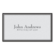 Attorney at Law - Business Cards