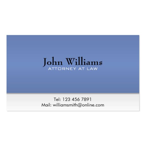 Attorney at Law - Business Cards