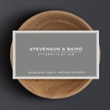 Attorney Business Card profilecard