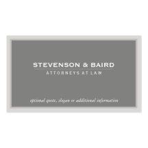 Attorney Business Card